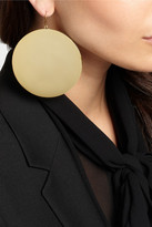Thumbnail for your product : Saint Laurent Gold-plated earrings