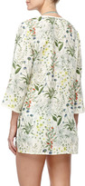 Thumbnail for your product : Tory Burch Tomino Linen Coverup Tunic