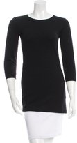 Thumbnail for your product : Narciso Rodriguez Wool-Blend Long Sleeve Top
