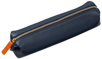 Stow Leather Pencil And Make-Up Case