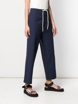 Thumbnail for your product : Sara Lanzi Drawstring Waist Trousers