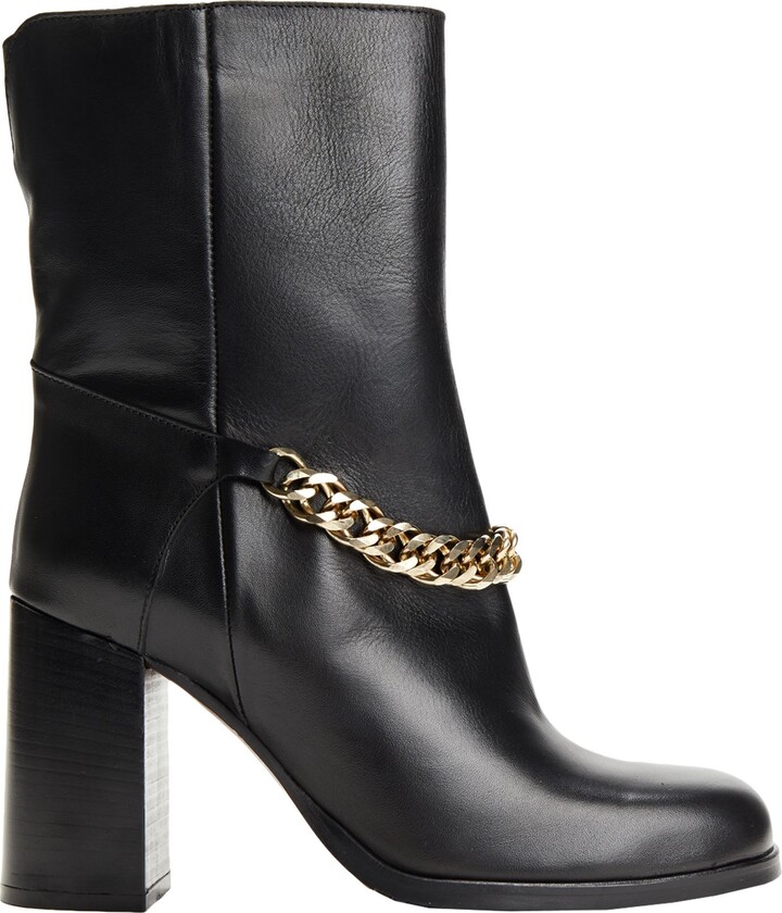 Chain Detail Ankle Boot | Shop The Largest Collection | ShopStyle