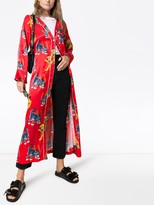 Thumbnail for your product : Kirin Haetae print pyjama dress