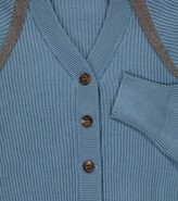 Thumbnail for your product : BRUNELLO CUCINELLI KIDS Embellished cotton cardigan