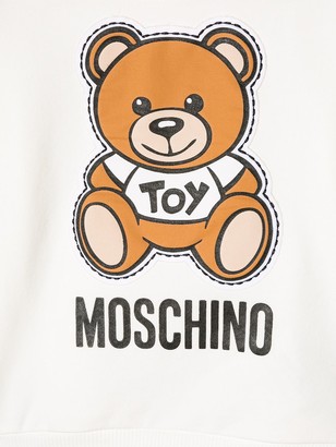 MOSCHINO BAMBINO Teddybear logo sweatshirt