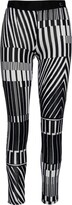 Thumbnail for your product : Conquista Silky Black & White Print Pants
