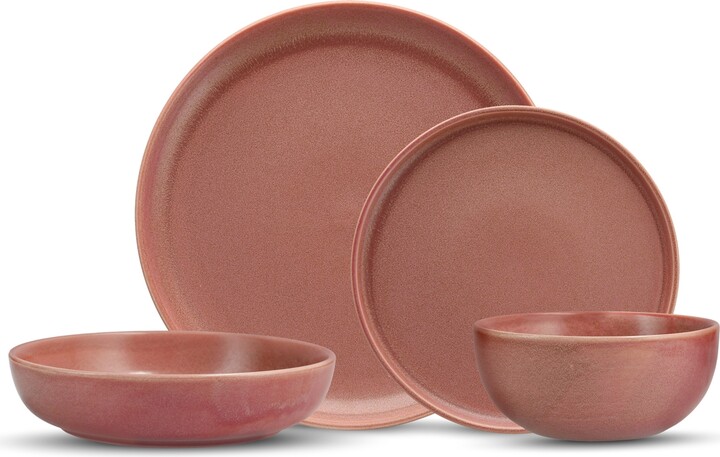 Fortessa Sound Desert Rose 16 Pc. Dinnerware Set Service for 4
