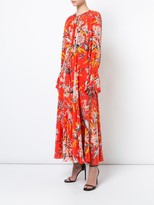 Thumbnail for your product : Dvf Diane Von Furstenberg Bethany cinch sleeve maxi dress