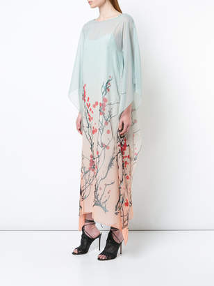 Vionnet blossom print shift dress