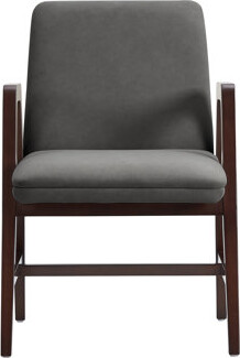 Manhattan Comfort Stella Velvet Upholstered Dining Armchair