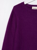 Thumbnail for your product : Douuod Kids Rib-Trimmed Round-Neck Jumper