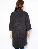 Thumbnail for your product : ASOS Slouch Textured Coat
