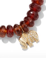 Thumbnail for your product : Sydney Evan Tourmaline Bead Bracelet w/ Elephant Charm