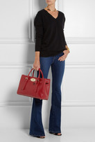 Thumbnail for your product : Mulberry The Bayswater Double Zip textured-leather tote