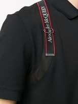 Thumbnail for your product : Alexander McQueen Logo Harness-Strap Polo Shirt