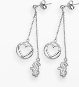 Thumbnail for your product : LogoArt Chicago White Sox Beloved Sterling Silver Linear Drop Earrings