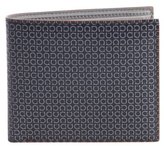 Thumbnail for your product : Ferragamo blue gancio embossed leather bi-fold wallet