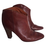 Thumbnail for your product : Isabel Marant Brown Leather Ankle boots