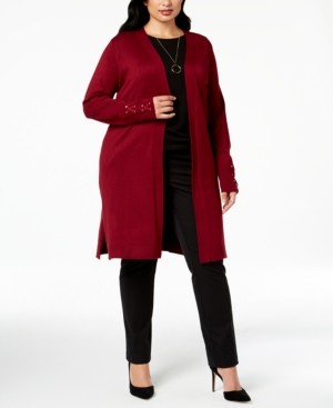 plus size coatigan