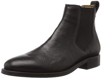 Aldo Men's Gilmont Chelsea Boots, (Black Leather), 45 EU