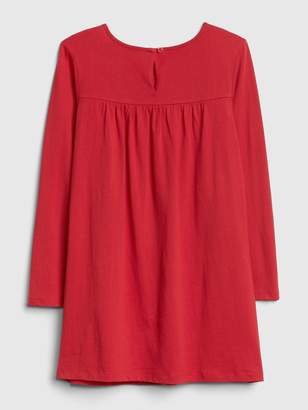 Gap Embroidered Swing Dress