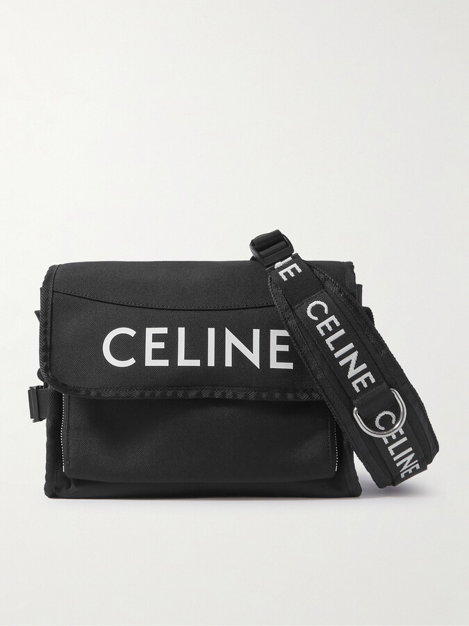 Celine Homme - Men - logo-print Medium Canvas Tote Bag Neutrals
