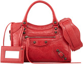 Thumbnail for your product : Balenciaga Classic Mini City Bag, Rouge Cardinal