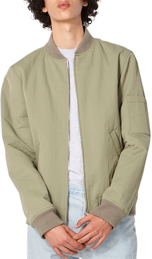 apc mens bomber jacket
