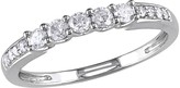 Thumbnail for your product : Affinity Diamond Jewelry Affinity 1/3 cttw Diamond Wedding Band, 14K White Gold