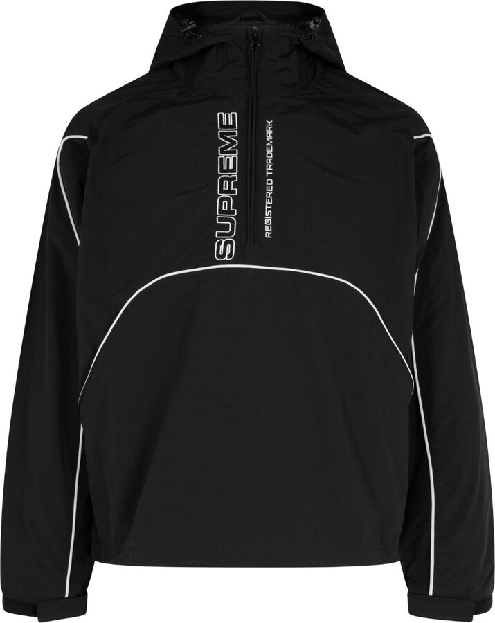 Supreme Panelled Half-Zip Pullover Jacket - ShopStyle