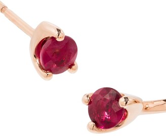 Anita Ko Orbit 18kt rose gold ruby earring