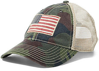 Polo Ralph Lauren Flag Camo Mesh Trucker Hat