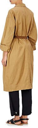 Etoile Isabel Marant Women's Idony Cotton-Linen Trench Coat