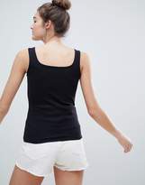 Thumbnail for your product : Monki Square Neck Singlet