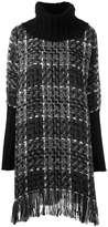 Thumbnail for your product : Dolce & Gabbana checked knitted tunic