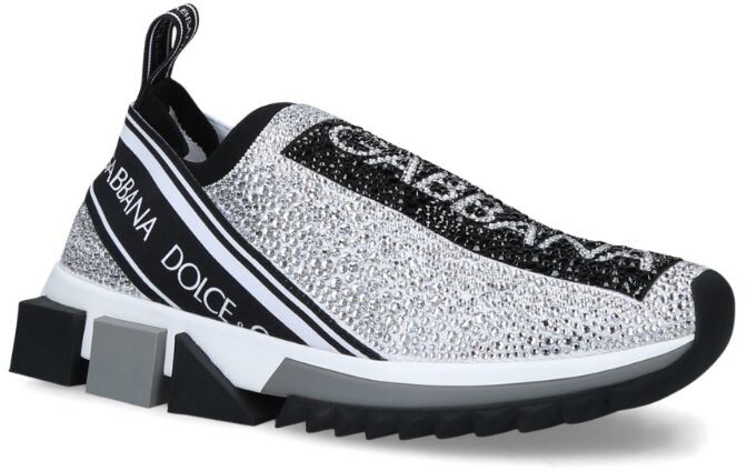 Thanksgiving Dissipation tailor Dolce & Gabbana Crystal Sorrento Sneakers - ShopStyle