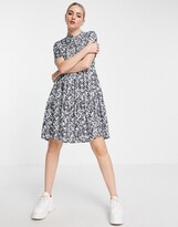 Thumbnail for your product : Vero Moda smock dress in ombre blue