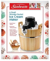 Thumbnail for your product : Sunbeam 4 Qt. Wooden Bucket Ice Cream Maker - FRSBWDBK