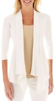 Thumbnail for your product : JCPenney St. John's Bay St. Johns Bay Open Flyaway Cardigan - Petite