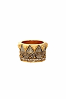 Thumbnail for your product : House Of Harlow Conquistador's Crown Ring in Gold