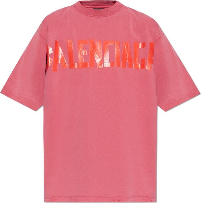 Balenciaga Tape Type Medium Fit T-Shirt