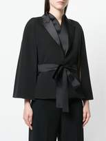 Thumbnail for your product : Givenchy flared sleeve tie waist jacket