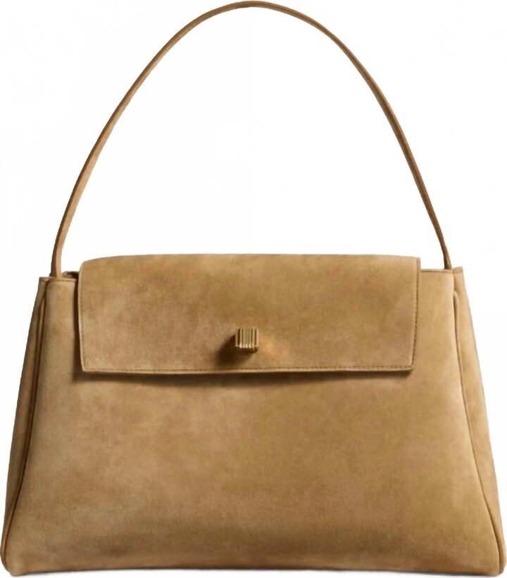 KHAITE Audrey Top Handle In Mud