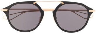 Dita Eyewear Kohn bridgeless round-frame sunglasses - ShopStyle