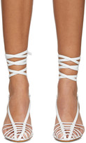 Thumbnail for your product : Maryam Nassir Zadeh White Maribel Strappy Sandals