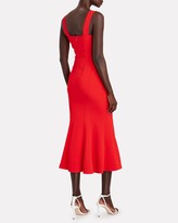 Thumbnail for your product : Veronica Beard Gloria Flared Midi Dress