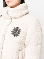 Thumbnail for your product : Brunello Cucinelli Crystal-Embellished Cashmere Puffer Jacket