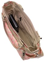 Thumbnail for your product : Petunia Pickle Bottom Infant Girl's 'City Carryall' Glazed Canvas Diaper Bag - Pink
