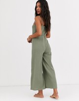 Thumbnail for your product : Rip Curl Noa beach jumpsuit in green