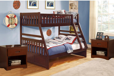 Harriet Bee Fetherolf Twin over Twin 3 Piece Bedroom Set
